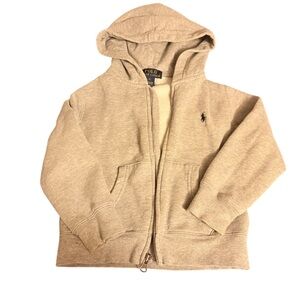 Polo by Ralph Lauren Kids Beige Hoodie Jacket